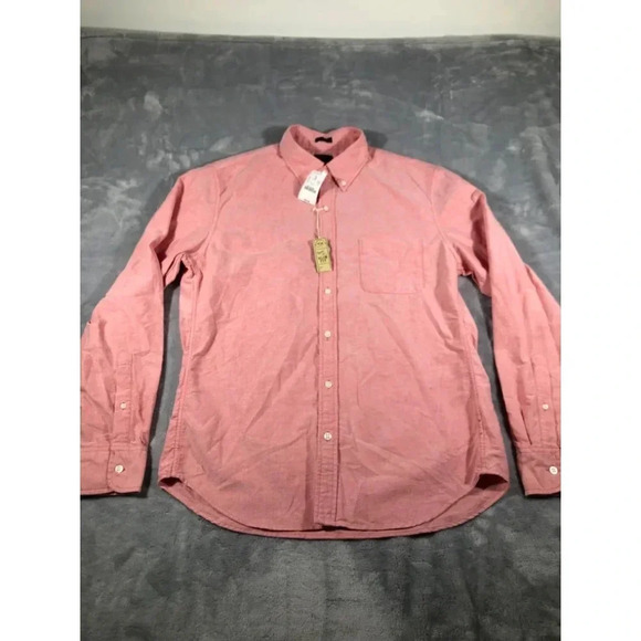 J crew slim fit long sleeve shirt size large with tags - Picture 1 of 5